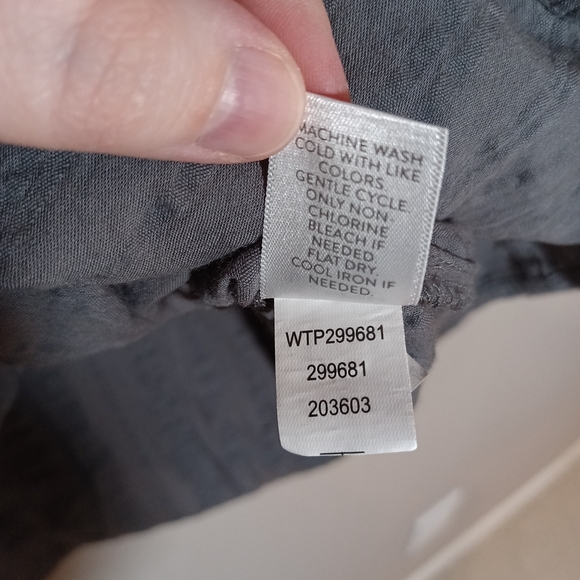 Pure Jill Collection Gray Embroidered Women's Top Size XL - Picture 6 of 7